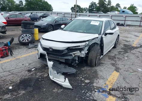 2024 Honda Civic Touring z USA, uszkodzony, nr VIN 2HGFE1F93RH318034